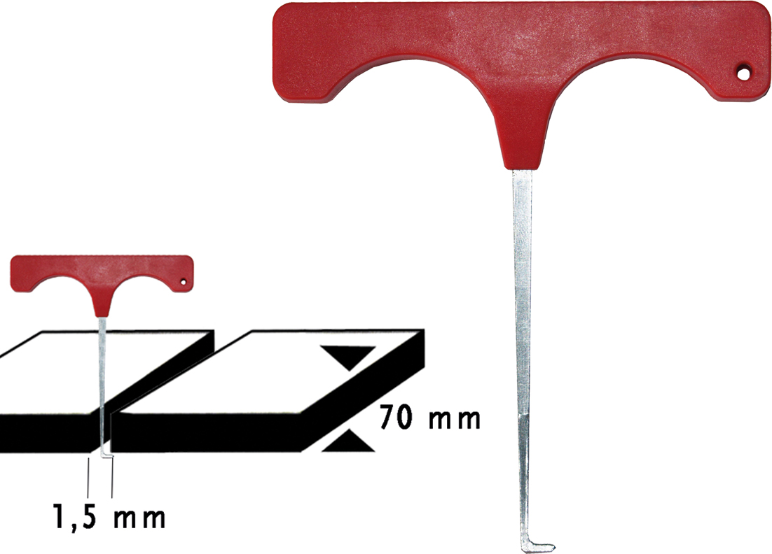 Multihebel Plattenheber für Fliesen bis 70 mm