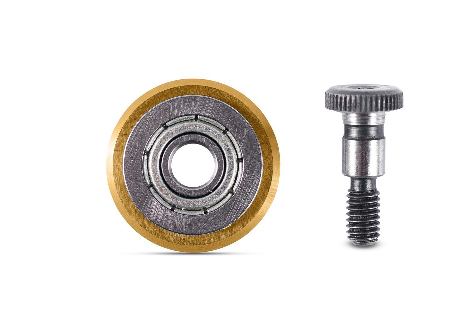 Schneidrädchen aus Titan mit integrierter kalibrierter Lagerschraube ø 20 mm MK2 Schneidrädchen aus Titan mit integrierter kalibrierter Lagerschraube ø 20 mm MK2