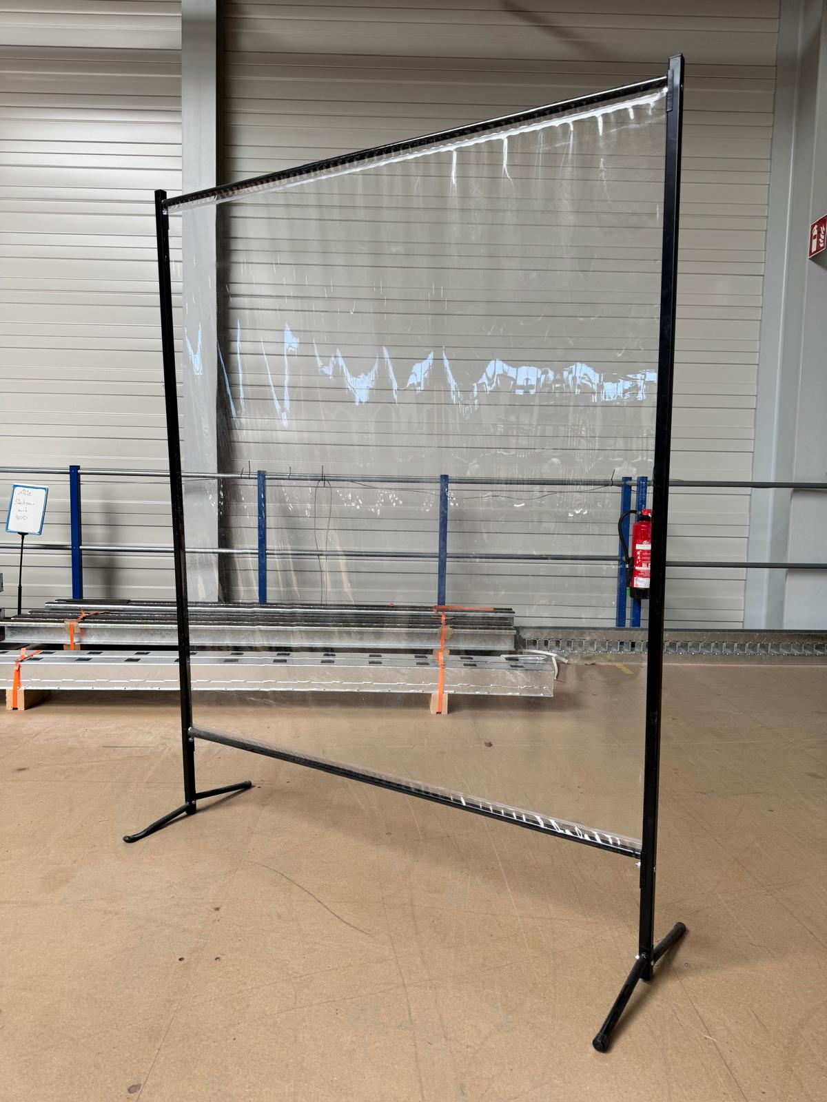 Schutzvorhang Transparent 2 x 1,4 m (gebraucht) Schutzvorhang Transparent 2 x 1,4 m (gebraucht)